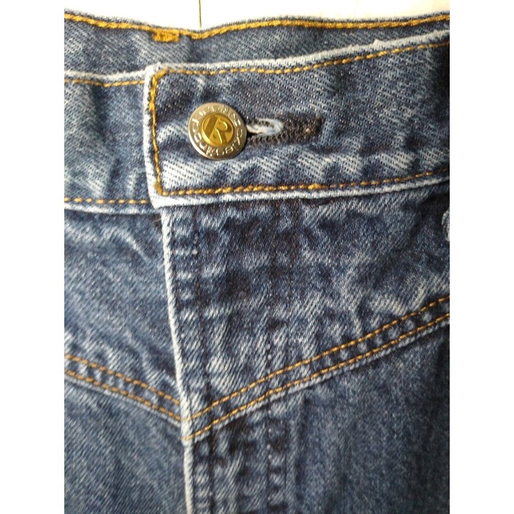 Vtg Rocky Mountain BareBack Jeans Women 17/18 XL Blue High Waist Rockies Western - Picture 6 of 8